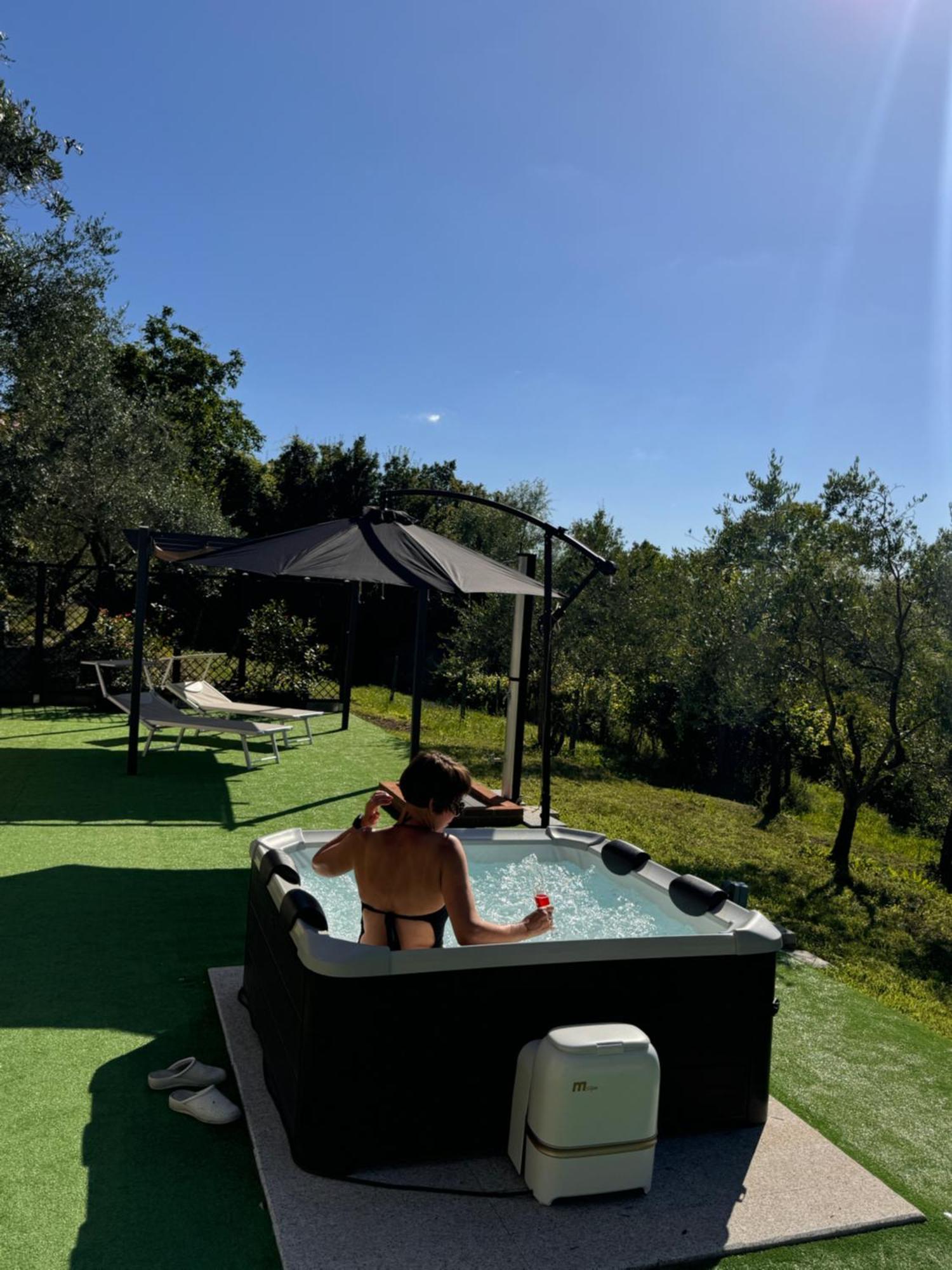 Agnino Ca' Degli Ulivi Relax Con Idromassaggio Lunigiana Vicino 5 Terre 아파트 외부 사진